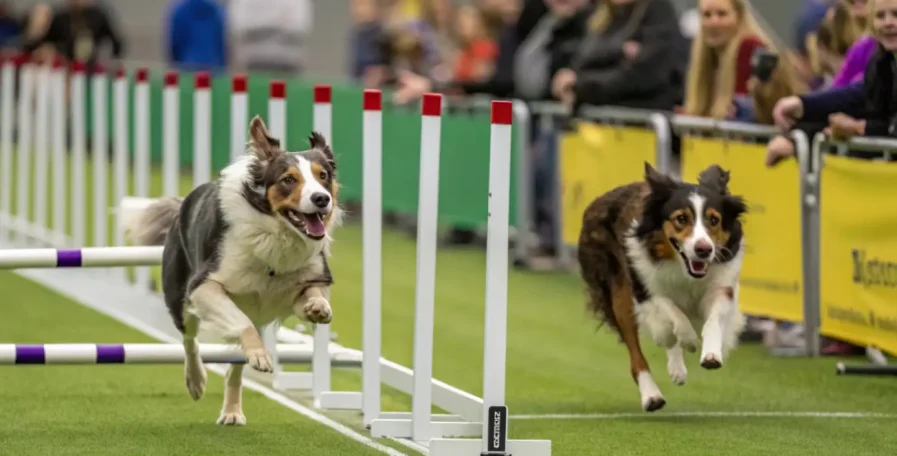 Флайбол на Westminster 2026: как собаки соревнуются в скоростных эстафетах